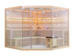 Sauna met kachel Prisma 250x250x210cm, Sport en Fitness, Nieuw