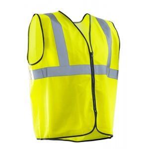 Jobman werkkledij workwear - 7586 vest high-vis  9 geel, Doe-het-zelf en Bouw, Veiligheidskleding