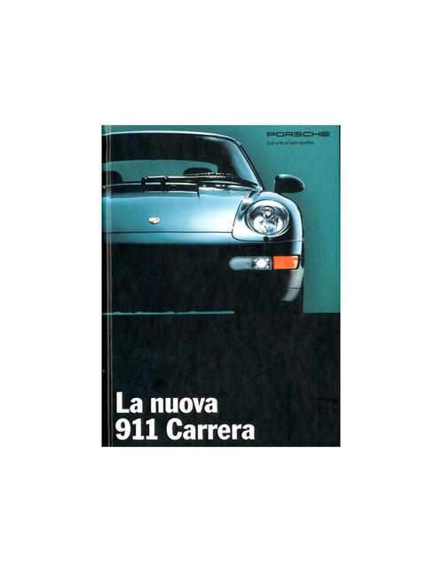 1994 PORSCHE 911 CARRERA HARDCOVER BROCHURE ITALIAANS, Boeken, Auto's | Folders en Tijdschriften, Ophalen of Verzenden