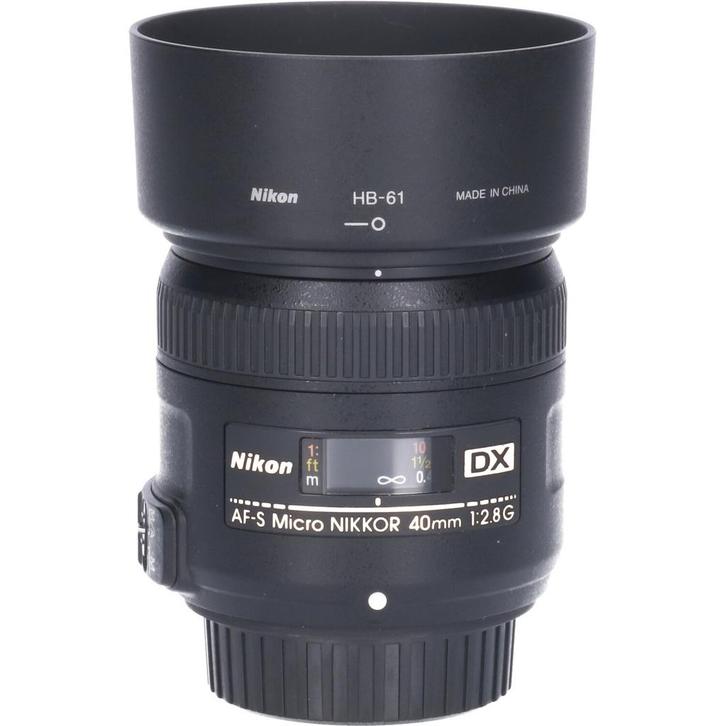 Tweedehands Nikon AF-S 40mm f/2.8G DX Micro CM4324, Audio, Tv en Foto, Foto | Lenzen en Objectieven, Overige typen, Gebruikt, Ophalen of Verzenden