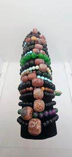 Beau lot de bracelets tibétains pour la méditation -