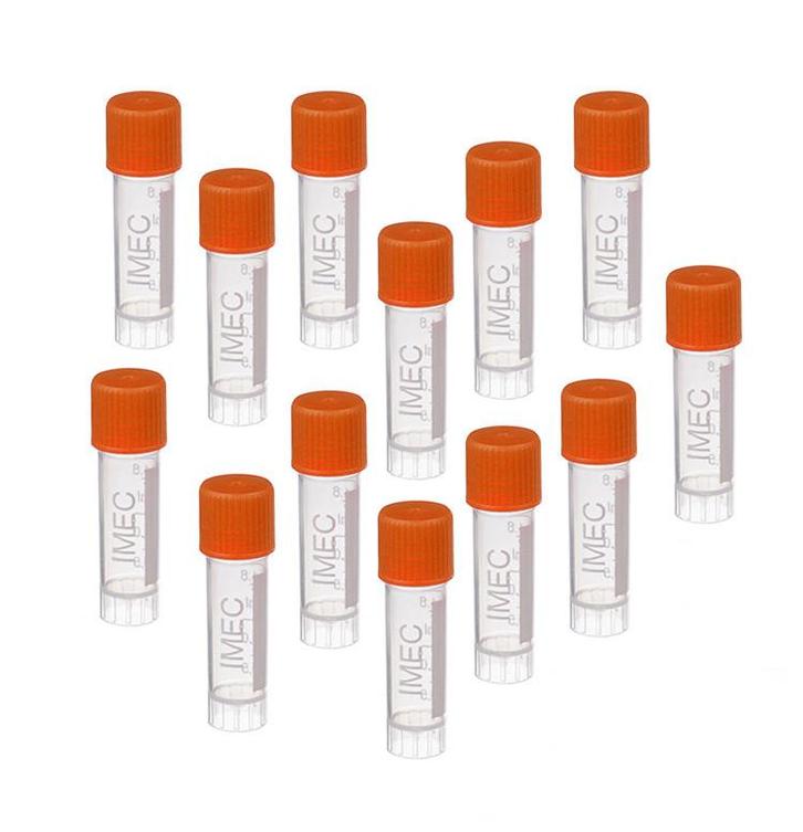 Set van 100 reageerbuisjes (1.8 ml, met schroefdop), Doe-het-zelf en Bouw, Gereedschap | Overige machines, Nieuw, Verzenden
