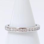 Tiffany & Co. - Bague - Channel Setting Half Diamond Platine, Handtassen en Accessoires, Ringen, Nieuw