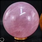 Harmonisch trio van bolletjes uit rozenkwarts, helerkwarts &, Verzamelen