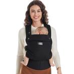 Draagzak - Baby carrier - Babydrager - 3,2-20 kg - Zwart - M, Verzenden