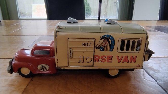 Eight Japan - Jouet en étain - Horse Van Friction Truck -, Antiquités & Art, Antiquités | Jouets