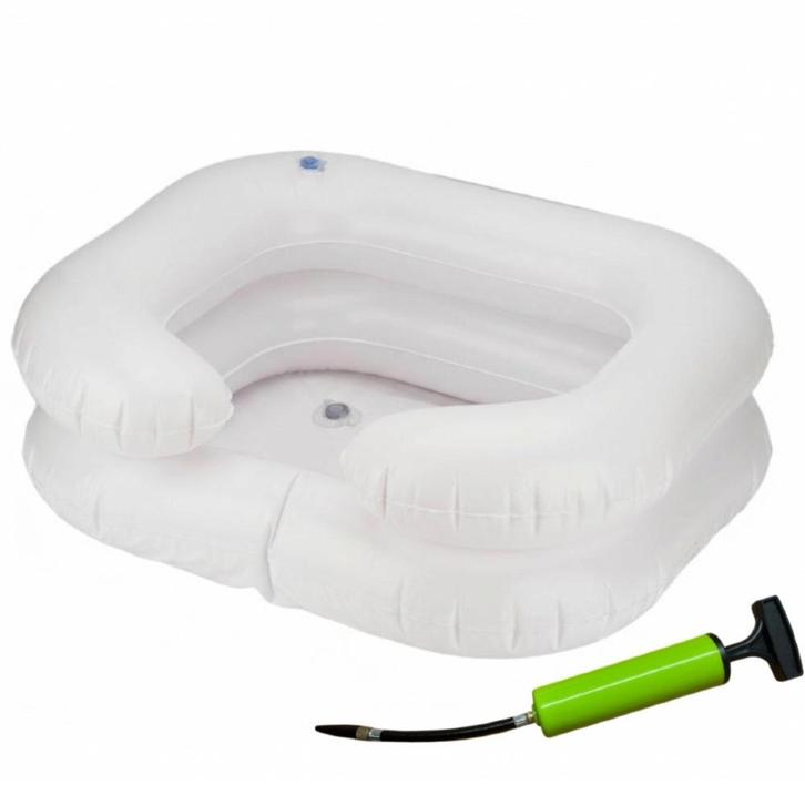 Haarwasbak opblaasbaar met handpompje, Divers, Matériel Infirmier, Enlèvement ou Envoi