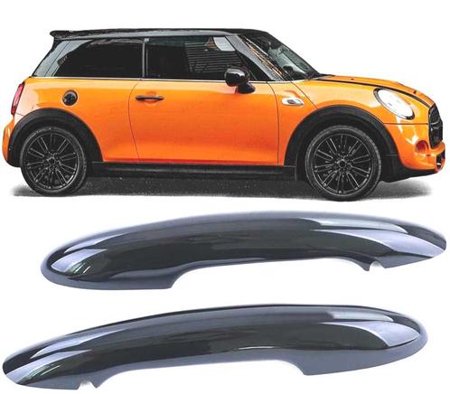 COQUES POIGNÉES DE PORTES MINI F55 F56 F57 NOIR BRILLANT, Auto-onderdelen, Carrosserie, Verzenden