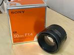 Sony SAL 50mm f 1,4 Prime lens