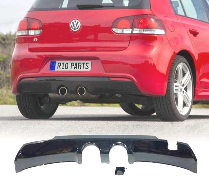 DIFFUSEUR VOLKSWAGEN VW GOLF MK6 R20 NOIR BRILLANT, Autos : Pièces & Accessoires, Carrosserie & Tôlerie, Envoi