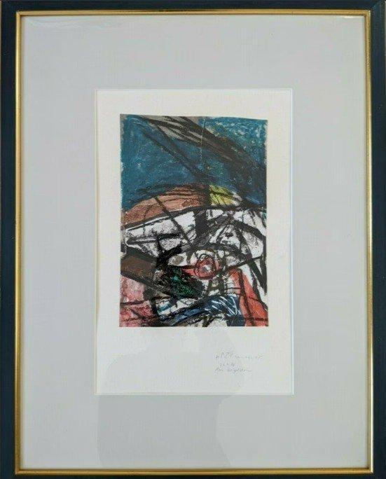 Hans Peter Zimmer (1936-1992) - Am Geigelstein, Antiek en Kunst, Kunst | Schilderijen | Modern