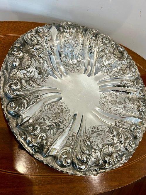 Centre de table - Antique Centre de Table en Argent, Antiek en Kunst, Antiek | Zilver en Goud