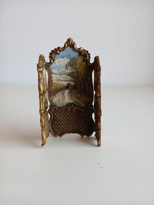 Paravent - Bronze - XIX, Antiek en Kunst, Antiek | Overige Antiek