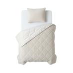 Lazy all-in-one dekbed Teddy fur - beige - 140 x 200 cm |, Huis en Inrichting, Verzenden, Nieuw, Beige