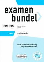 Examenbundel Havo Geschiedenis 2015/2016, Boeken, Verzenden, Nieuw