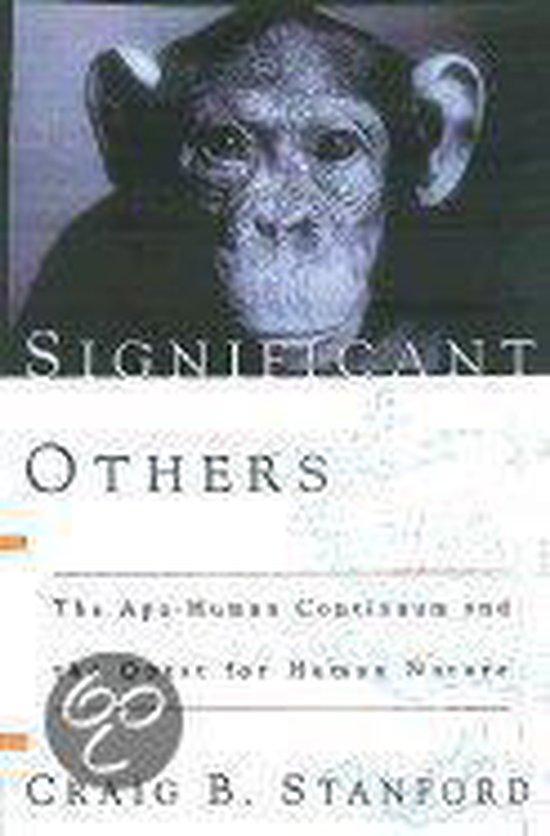 Significant Others 9780465081714 Craig Stanford, Boeken, Taal | Engels, Gelezen, Verzenden
