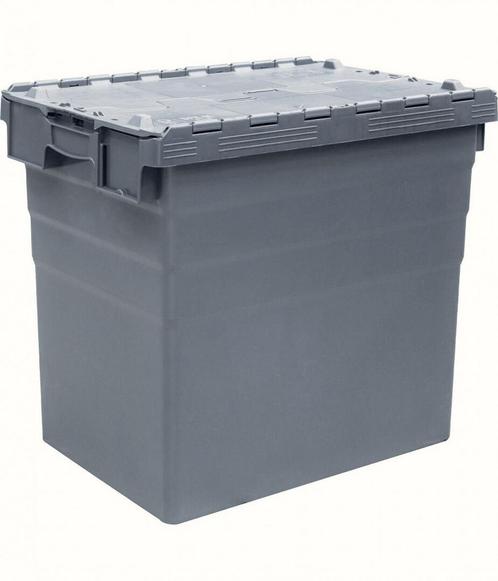 Distributiebak 600x400x516 mm 95L Nestbaar Stapelbaar Grijs, Doe-het-zelf en Bouw, Overige Doe-Het-Zelf en Bouw, Ophalen of Verzenden