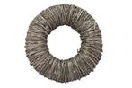 Krans Mactan Grass White Wash 25cm. twijgenkrans, Nieuw