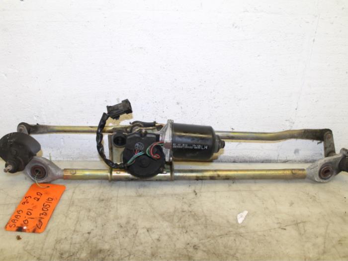 Ruitenwismotor+Mechaniek Saab 9-3 O135161, Auto-onderdelen, Carrosserie