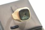 Ring - 18 karaat Geel goud - 3.98ct. tw. Toermalijn, Nieuw