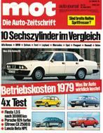 1979 MOT AUTO JOURNAL MAGAZINE 10 DUITS, Nieuw