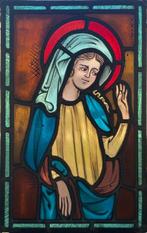 Glas-in-loodraam - 1940-1950 - Oud glas-in-lood – Maagd