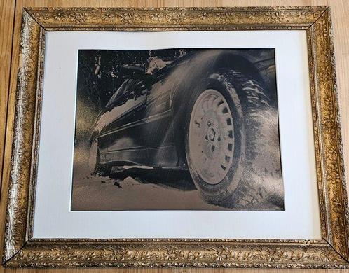 Michael Joseph - Skid - Pirelli Brown - manually toned print, Antiek en Kunst, Kunst | Schilderijen | Modern