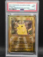 Pokémon - 1 Graded card - Pokémon - PSA 9 Mint Pikachu gold, Nieuw