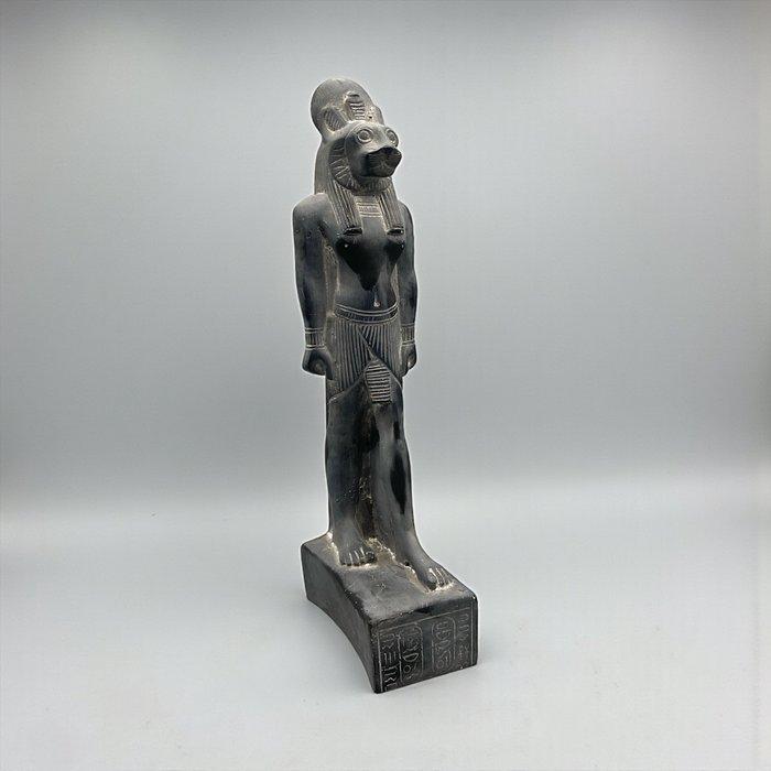 Replica van het oude Egypte Godin Sekhmet, beeld met, Antiek en Kunst, Antiek | Overige Antiek