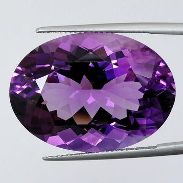 Amethist  - 46.73 ct - Instituto Gemólogico Español (IGE) -