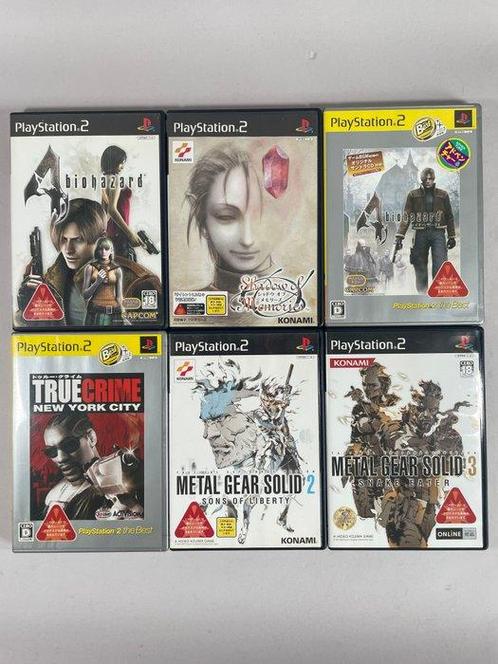 Sony - Playstation 2 (PS2) - PS2 Game Software - Set of 6, Games en Spelcomputers, Spelcomputers | Overige Accessoires