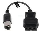Jaltest Hatz 4 Pins OBD - 16 Pins OBD2 Verloopkabel Hef- en, Verzenden, Nieuw