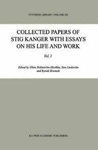Collected Papers of Stig Kanger with Essays on ., Livres, Livres Autre, Envoi
