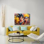 Canvas Fit - Alberto Ricardo - Pokemon, Goku y Naruto,, Nieuw