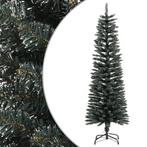 vidaXL Kunstkerstboom met standaard smal 150 cm PVC groen, Diversen, Verzenden, Nieuw