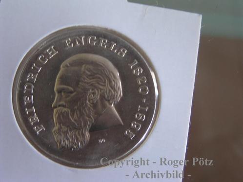 Ddr 20 Mark 1970 Friedrich Engels, Postzegels en Munten, Munten | Europa | Niet-Euromunten, België, Verzenden