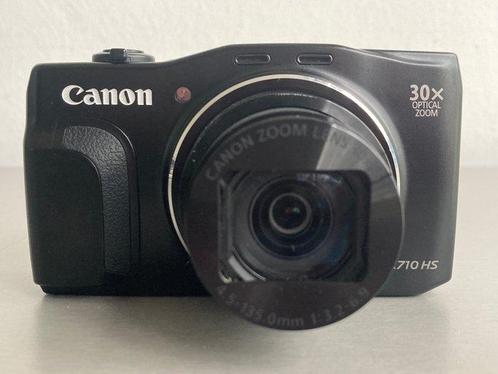 Canon PowerShot SX710 HS Black Digital Camera + USB-C, Audio, Tv en Foto, Fotocamera's Digitaal