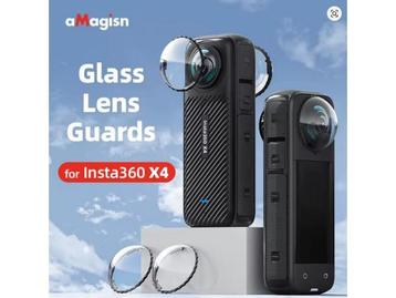 Veiling - Amagis Voor Insta360 X4 Lens Guard Premium Glas beschikbaar voor biedingen