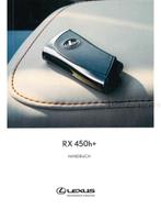 2021 LEXUS RX 450H+ INSTRUCTIEBOEKJE DUITS