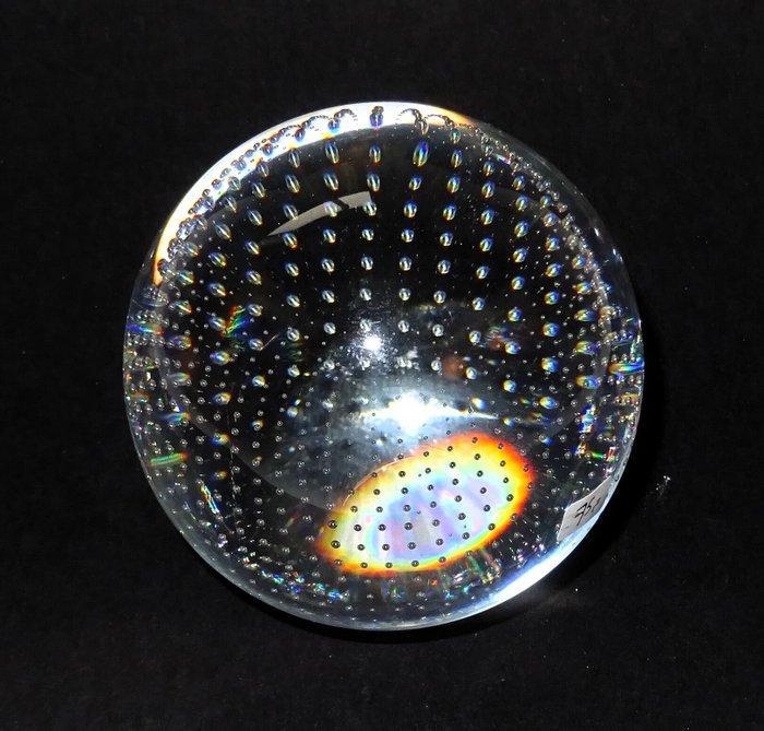 Royal Leerdam Crystal - A.D. Copier - Presse-papier - kogel, Antiek en Kunst, Antiek | Glaswerk en Kristal