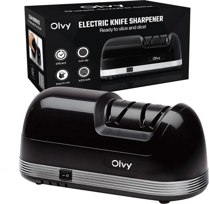 Elektrische Messenslijper PRO - Messenslijper Elektrisch - A, Huis en Inrichting, Keuken | Keukenbenodigdheden, Nieuw, Verzenden