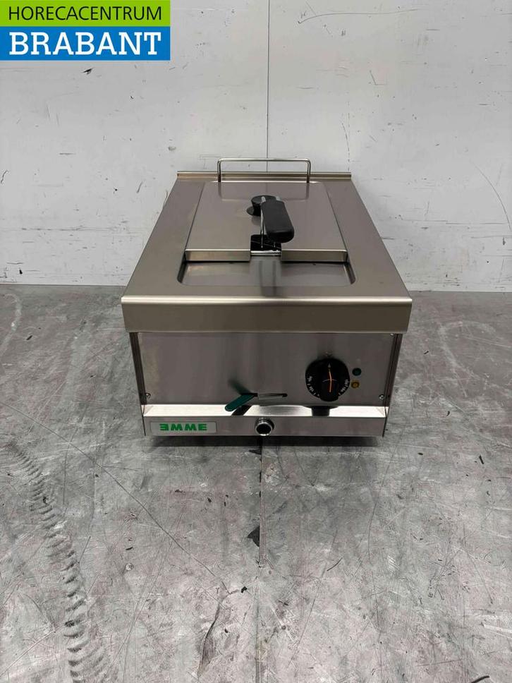 RVS Emme / Giga Friteuse 8 liter 400V Horeca, Articles professionnels, Horeca | Équipement de cuisine, Enlèvement ou Envoi