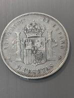 Spanje. Alfonso XII. 5 Pesetas 1885 *1885 MSM (Zonder