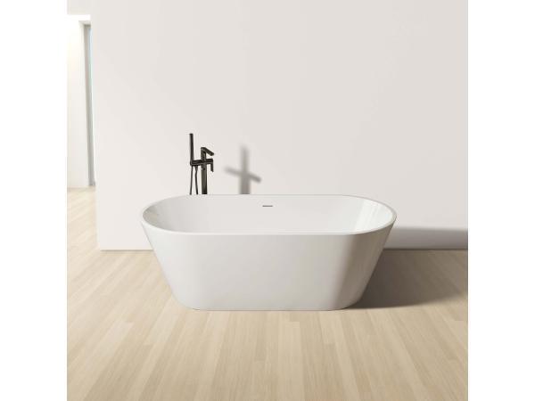 Veiling - Vrijstaande Bad 180X80 Rondo Wit Glans, Doe-het-zelf en Bouw, Sanitair