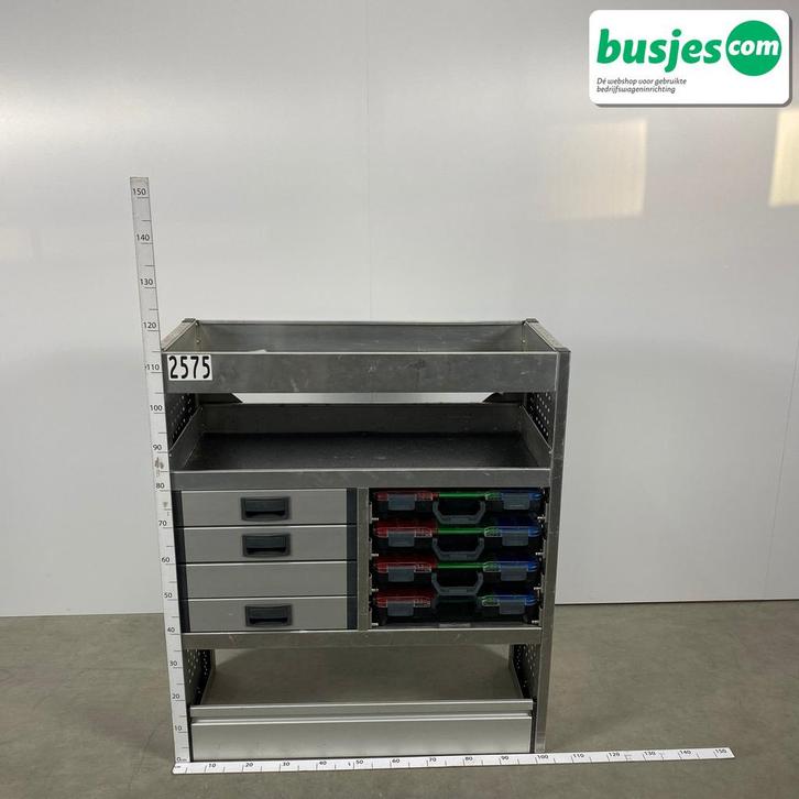 Aluca aluminium bedrijfswageninrichting gebruikt (nr 2575), Auto-onderdelen, Overige Auto-onderdelen, Gebruikt, Verzenden