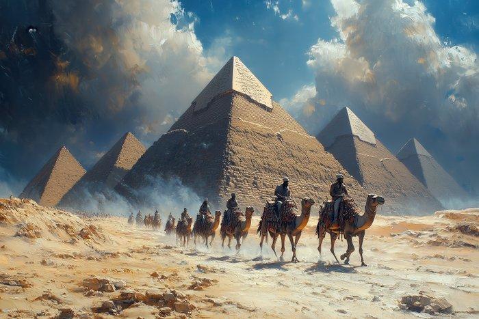 CoCo - Egyptian Sands - XXL, Antiek en Kunst, Kunst | Schilderijen | Modern