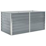 Plantenbak 160x80 Grijs | Tweede Kansje voor Balkon & Tuin, 100 cm of meer, Verzenden, Nieuw, Metaal