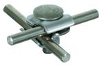 Dehn MMV Klem Roestvrij Staal Voor Staaf 6-8MM Met, Verzenden, Nieuw