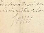 Le Grand Vendôme - pièce signée au recto et au verso - 1650, Nieuw