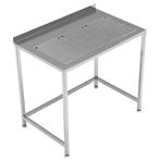 Werktafel | RVS | Lekbak | Achteropstand | Zelfmontage |, Zakelijke goederen, Verzenden, Nieuw in verpakking